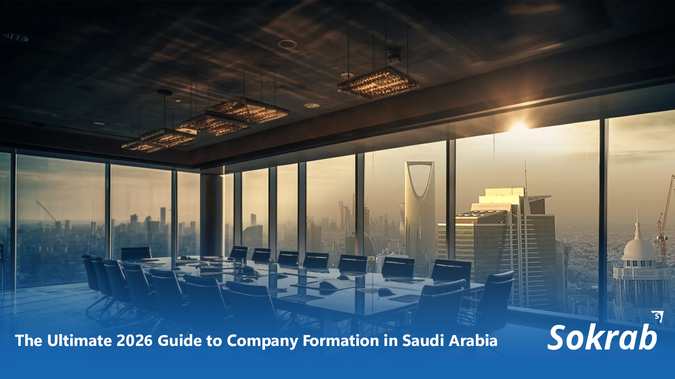 Company formation in Saudi Arabia guide by Sokrab